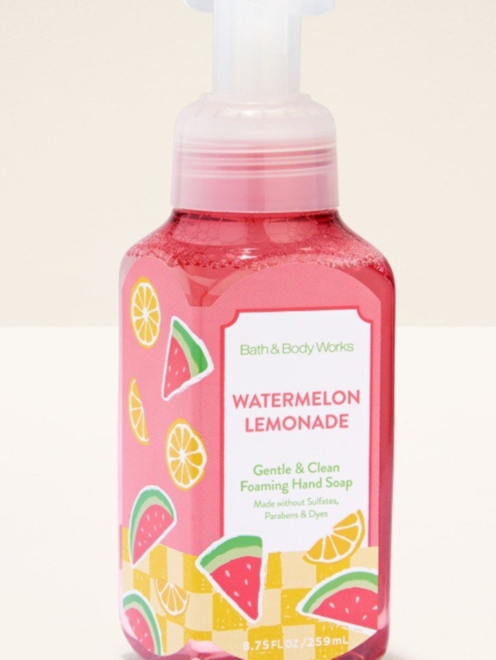 Bath & Body Works Watermelon Lemonade Foaming Hand Soap NWT